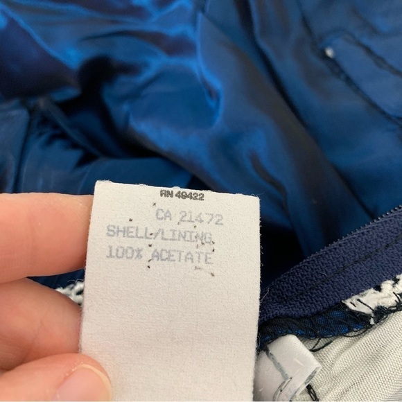 Vintage Jessica McClintock Gunne Sax Baby Taffeta Dress Big Collar Lace - Picture 14 of 17